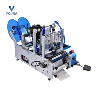 डेस्कटॉप लेबलिंग मशीन गोल बोतल