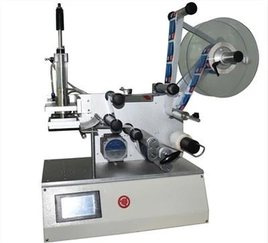 फ्लैट बोतलों के लिए लेबलिंग मशीन