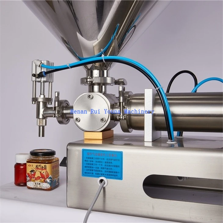 semi auto piston cream lotion filling machine (3)